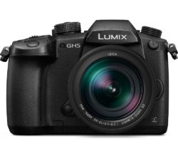 PANASONIC  Lumix DC-GH5LEB-K Compact System Camera with 12-60 mm f/2.8 - 4.0 Zoom Lens - Black